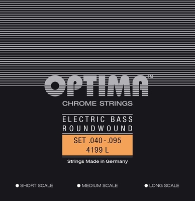 Optima Cordes Optima Bass 40-95 Round Wound Long Scale