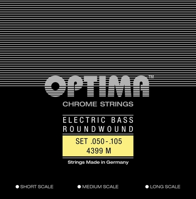 Optima Electric Bass Round Wound 050-105 Long Scale