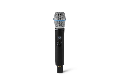 Shure SLXD2+/B87A Emetteur à main capsule Beta87A, S50