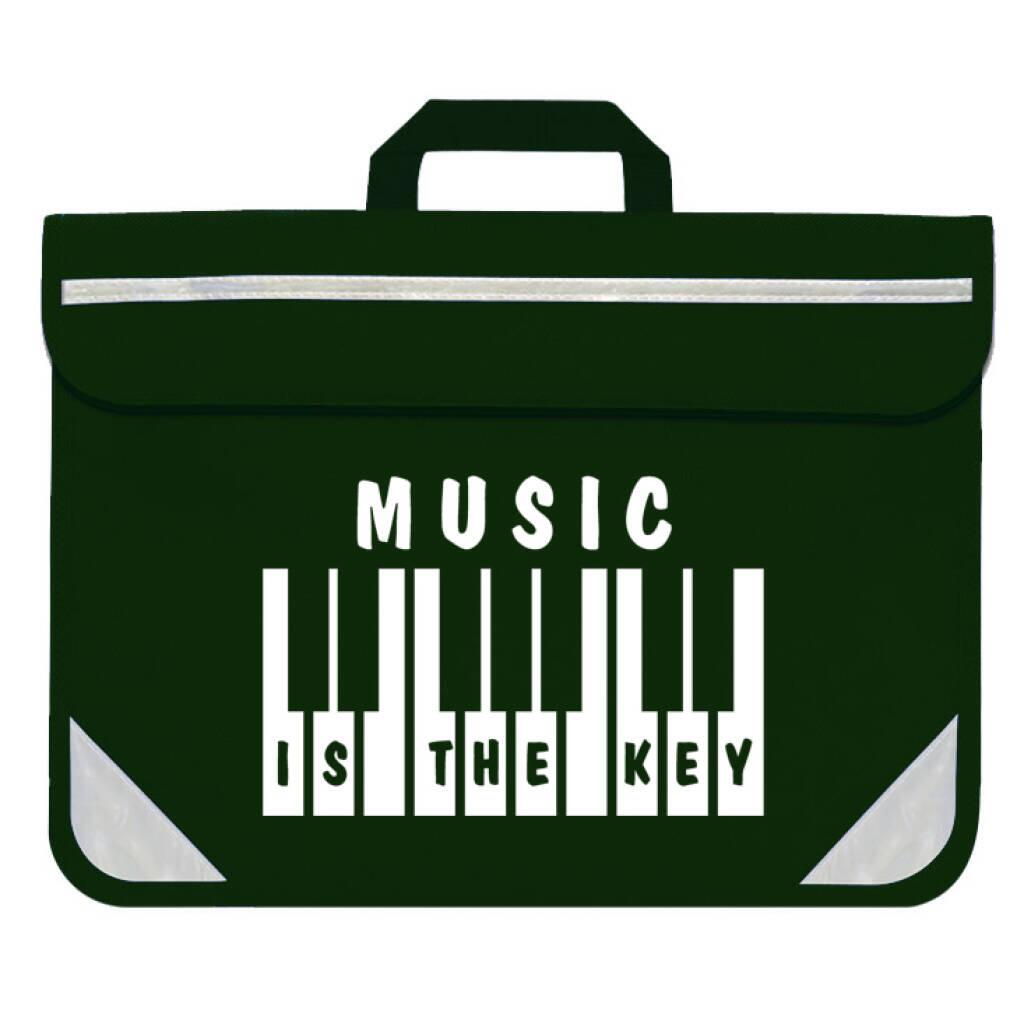 Mapac Sac à partitions - Mapac: Music Bag Piano/Keyboard Music Bag - Green