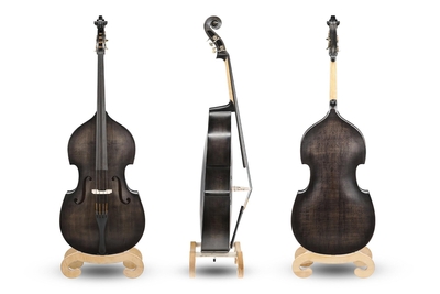 Gewa Rockabilly Europa Student 3/4 black transparent laminated double bass