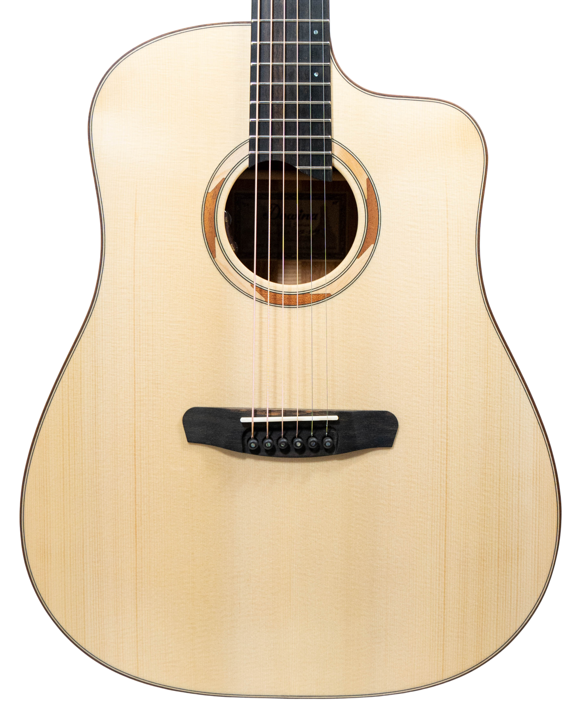 Dowina Vintage Series. Sauvignon Dreadnought Cutaway Swiss Spruce/Sapele, LR Baggs  EAS-VTC