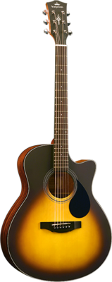Kepma Guitars Plytone Series EAC Grand Auditorium Sunburst