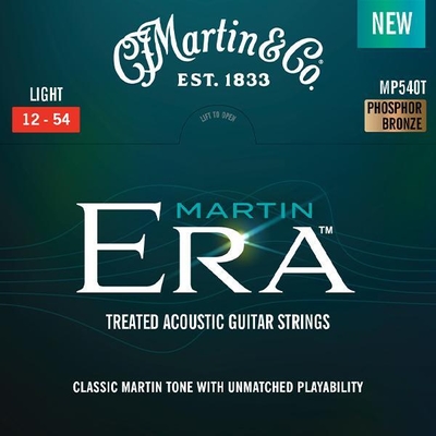 Martin & Co MP540T Era - Premium Treated Strings - 92/8 Phos. Bronze .012-.054 - Light