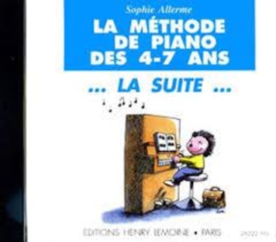 La méthode de piano des 4-7 ans ... Suite (CD seul)