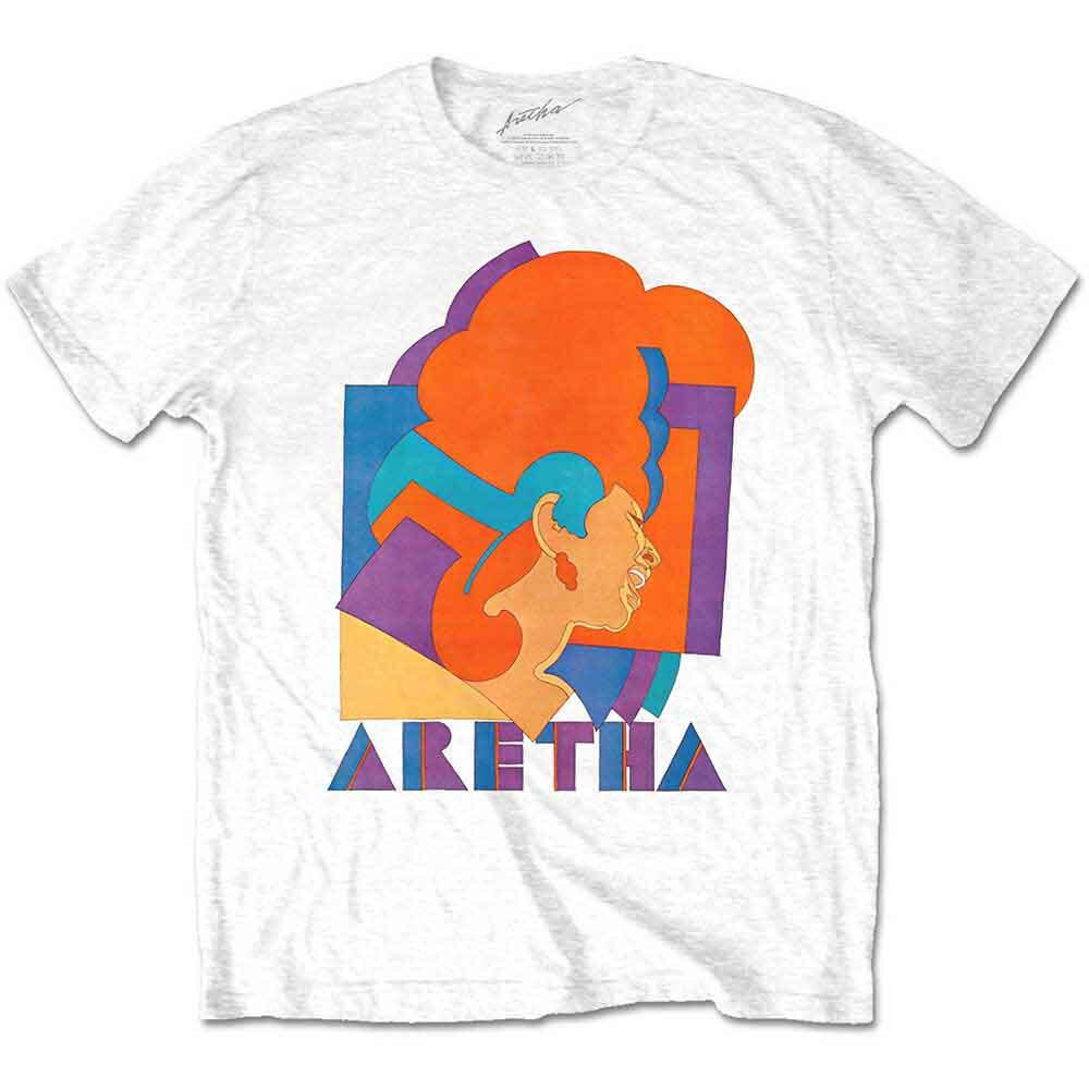 T-shirt Aretha Franklin Unisex T-Shir t: Milton Graphic (White) Taille XXL