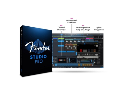 Fender Studio Pro 8 Crossgrade - Logiciel DAW