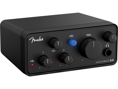 Fender Studio AudioBox Go - Interface audio compacte, 2 In / 2 Out, USB-C