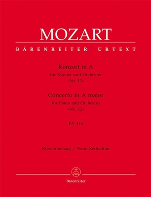 Concerto N 12 en la Majeur KV 414