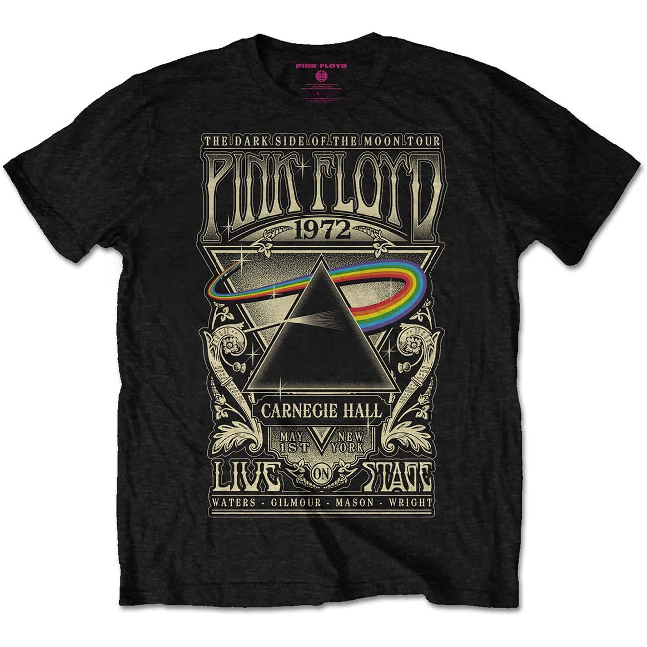 T-Shirt Pink Floyd Carnegie Hall Poster Taille XXXL