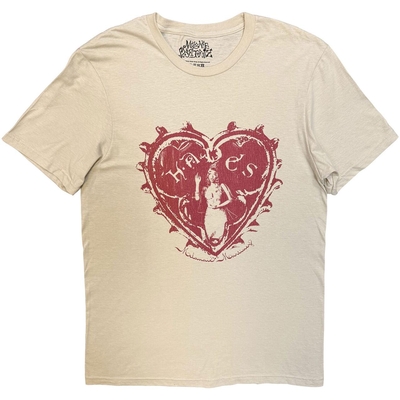 T-Shirt Melanie Martinez Unisex T-Shirt: Hades Heart (Sand) Taille L