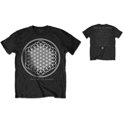 Bring Me The Horizon Unisex T-Shirt: Sempiternal Tour (Black) (Back Print) Size XXL