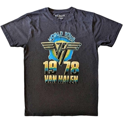 Van Halen Unisex T-Shirt: World Tour