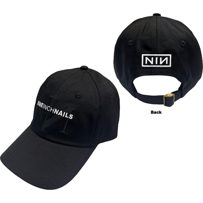 Casquette Nine Inch Nails Unisex Baseball Cap: Sin Logo (Black) (Back Print)