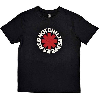 T-shirt Red Hot Chili Peppers Unisex T-Shirt: Classic Asterisk (Black) Taille S