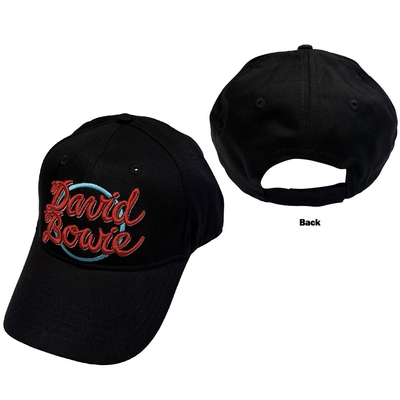 Casquette David Bowie Unisex Baseball Cap: 1978 World Tour (Black)