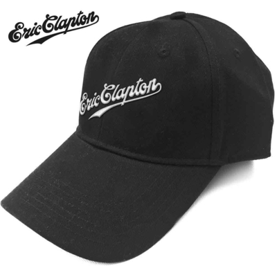 Casquette Eric Clapton Unisex Baseball Cap: Script Logo (Black)