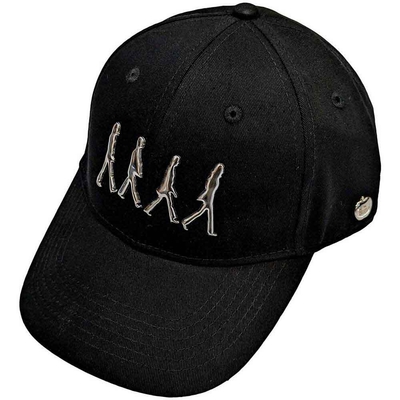 The Beatles Unisex Baseball Cap: Abbey Road Silver Side Apple (Black)