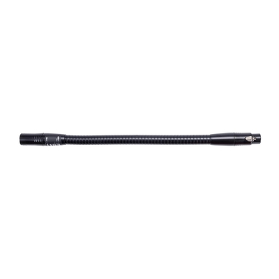 K & M 23035 XLR Gooseneck black 35cm