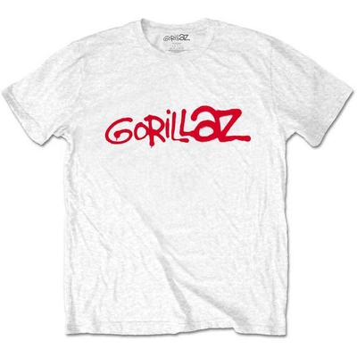 T-Shirt Gorillaz Unisex T-Shirt: Logo (White) Taille M