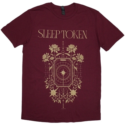 T-Shirt Sleep Token Unisex T-Shirt: Caramel (Maroon Red) Taille XXL