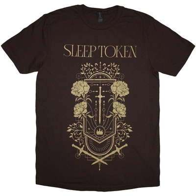 T-Shirt Sleep Token Unisex T-Shirt: Damocles (Brown) Taille M