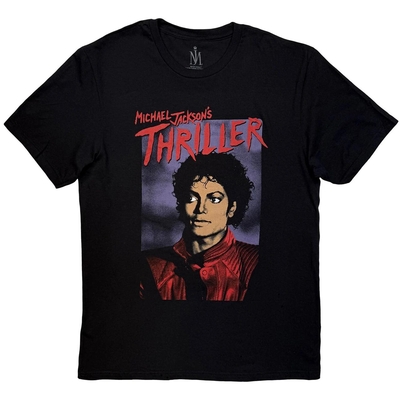 T-Shirt Michael Jackson Unisex T-Shirt: Thriller Pose (Black) Taille L