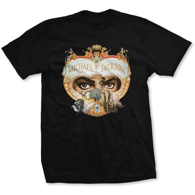 T-Shirt Michael Jackson Unisex T-Shirt: Dangerous (Black) Taille S