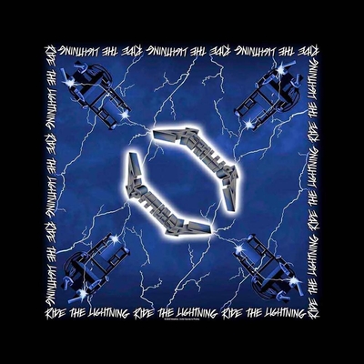 Metallica Unisex Bandana Bandana: Ride The Lightning