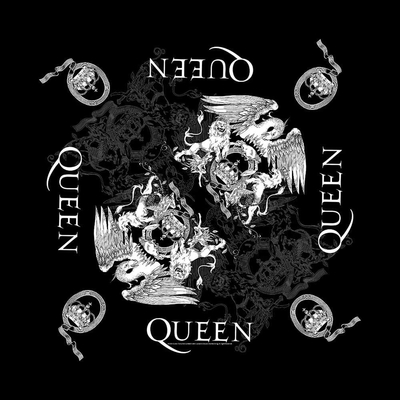 Bandana Queen Unisex Bandana: Crest