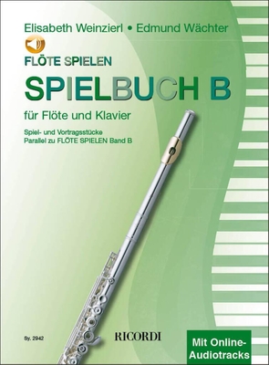 Flöte spielen Band B Spielbuch B (+audio online)