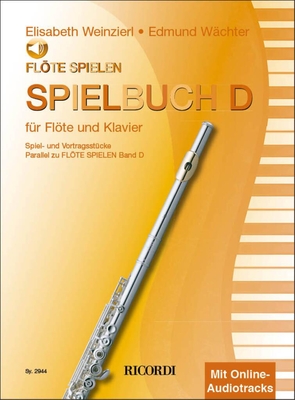 Flöte spielen Band D Spielbuch D (+audio online)