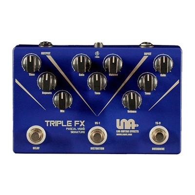 LNA Guitar Effects TRIPLE FX Multieffects Overdrive-Distortion-Delay TRIPLE FX - PASCAL VIGN