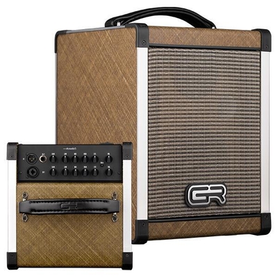 GR Guitar Acoustic Guitar Combo Amplifier in Natural Fiber - 80 watt / Speaker 1x5
