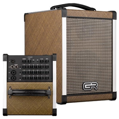GR Guitar Acoustic Guitar Combo Amplifier in Natural Fiber - 120 watt / Speaker 1x6