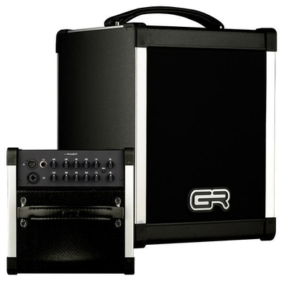 GR Guitar Acoustic Guitar Combo Amplifier in Black Fiber - 80 watt / Speaker 1x5