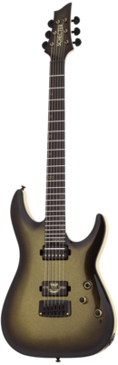 Schecter C-1 50th Anniversary, 50th Gold Burst #4135
