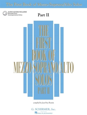 The First Book of Mezzo-Soprano/Alto Solos Part II (+ audio)