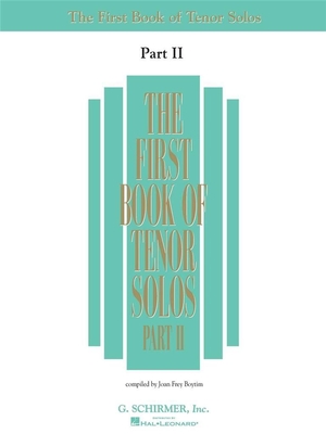 The First Book of Tenor Solos Part II